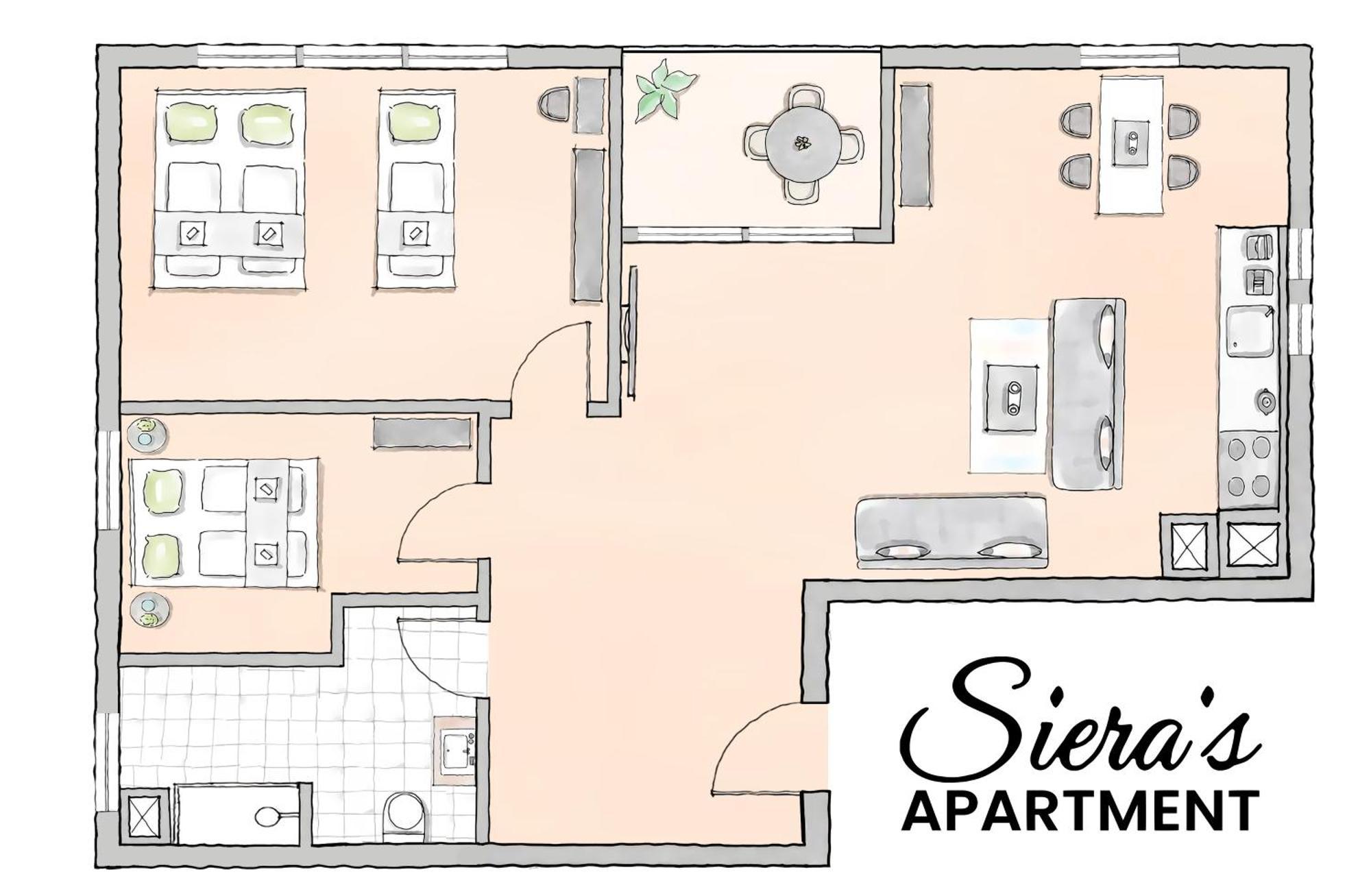 Siera'S Apartment プリシュティナ エクステリア 写真